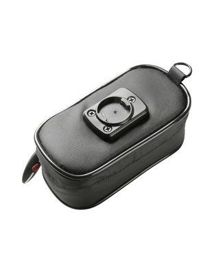 Θήκη Organizer Pouch της σειράς Optiline Universal Εφαρμογής με διαστάσεις 120 x 60 x 40 mm, συμβατή με Βάσεις Στήριξης Κινητού Optiline για Μηχανή με σύστημα Duolock