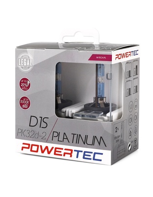 D1S 12V 35W PK32d-2 5.000K POWERTEC PLATINUM 2ΤΕΜ. M-TECH