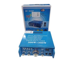 STEREO AMPLIFIER ΗΧΟΥ 2x300W HIFI AV-263BT