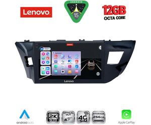 LENOVO SSZ 12714MD_CPA (10inc) MULTIMEDIA TABLET for TOYOTA COROLLA mod. 2013-2016