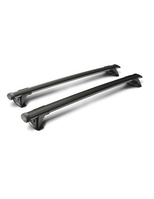 ΜΠΑΡΕΣ ΟΡΟΦΗΣ ΑΛΟΥΜΙΝΙΟΥ TROUGH BAR STANDARD YAKIMA 119 cm (ΜΑΥΡΟ ΧΡΩΜΑ/ΜΕ ΚΛΕΙΔΑΡΙΕΣ) ΓΙΑ ΟΛΕΣ ΤΙΣ ΟΡΟΦΕΣ - 2 ΤΕΜ.