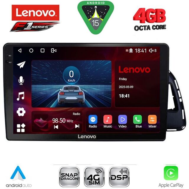 LENOVO SSQ 9015_CPA (10inc) MULTIMEDIA TABLET for AUDI Q5 mod. 2010-2018