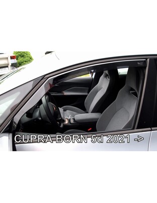 ΑΝΕΜΟΘΡΑΥΣΤΕΣ ΓΙΑ CUPRA BORN 5D 2021+  ΖΕΥΓΑΡΙ ΑΠΟ ΕΥΚΑΜΠΤΟ ΦΙΜΕ ΠΛΑΣΤΙΚΟ HEKO - 2 ΤΕΜ.