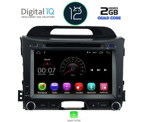 DIGITAL IQ MSM 374_CP (8'' DVD) MULTIMEDIA SYSTEM for KIA SPORTAGE mod. 2010-2015