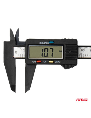 Amio - ΠΑΧΥΜΕΤΡΟ ΨΗΦΙΑΚΟ ΜΕ ΟΘΟΝΗ LCD 0-150mm 0-6'' - 1 TEM. (03102/AM)