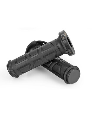 ΧΕΡΟΥΛΙΑ MOTO ΘΕΡΜΑΙΝΟΜΕΝΑ 12V HEATED GRIPS EASY ΜΑΥΡΑ 4 ΕΠΙΠΕΔΩΝ ΘΕΡΜΑΝΣΗΣ LAMPA - 2 ΤΕΜ.