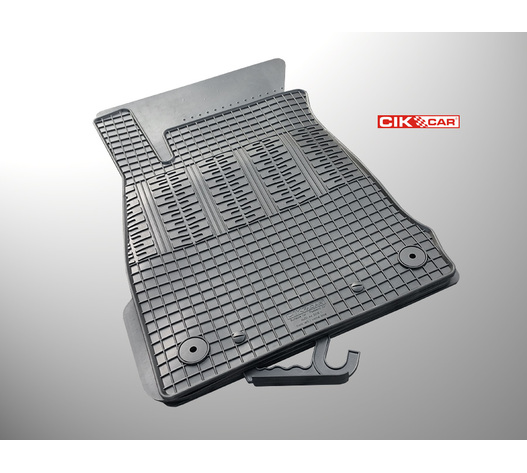 Cik - ΠΑΤΑΚΙΑ ΑΥΤΟΚΙΝΗΤΟΥ ΑΠΟ ΛΑΣΤΙΧΟ ΓΙΑ AUDI A4 B9 2015+ / A5 B9 2016+ ΣΕ ΜΑΥΡΟ ΧΡΩΜΑ ΜΕ ΚΟΥΜΠΩΜΑΤΑ - 4 ΤΕΜ. (RM.AU.0006/CK)