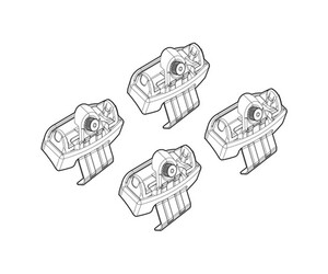 ΑΚΡΑ ΓΙΑ ΜΠΑΡΕΣ NORDRIVE ΓΙΑ HONDA CR-V 11/18+ KIT