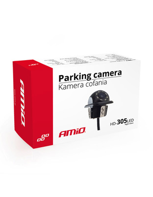 Amio - ΚΑΜΕΡΑ ΟΠΙΣΘΟΠΟΡΕΙΑΣ ΜΕ LED NIGHT VISION 18mm HD-305 - 1 ΤΕΜ. (02165/AM)