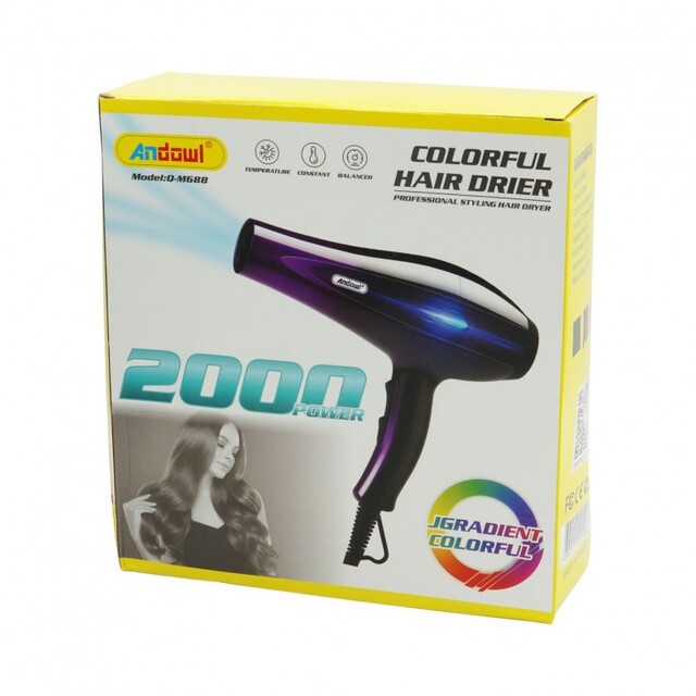 ΠΙΣΤΟΛΑΚΙ ΜΑΛΛΙΩΝ 2000W ANDOWL AN-Q-M688