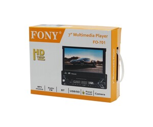 ΑΝΑΔΙΠΛΟΥΜΕΝΗ ΟΘΟΝΗ ΑΦΗΣ 7'' FONY FO-701