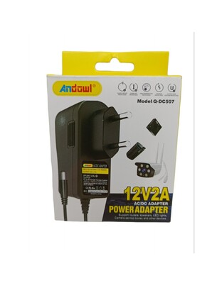 ΤΡΟΦΟΔΟΤΙΚΟ UNIVERSAL 12V/2A ANDOWL Q-DC507