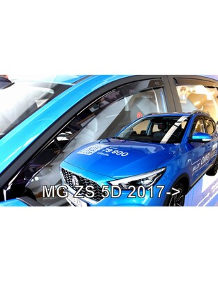 ΑΝΕΜΟΘΡΑΥΣΤΕΣ ΓΙΑ MG ZS 5D 2017+ ΖΕΥΓΑΡΙ ΑΠΟ ΕΥΚΑΜΠΤΟ ΦΙΜΕ ΠΛΑΣΤΙΚΟ HEKO - 2 ΤΕΜ.