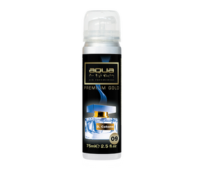Aqua - ΑΡΩΜΑΤΙΚΟ ΑΥΤΟΚΙΝΗΤΟΥ ΣΕ ΣΠΡΕΙ (SPRAY) ΜΕ ΑΡΩΜΑ D.CABANA PREMIUM GOLD SERIES 75ml AQUA - 1 TEM. (10-803/AQ)
