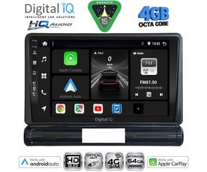 DIGITAL IQ BXK 19093L_CPAA (9inc) MULTIMEDIA TABLET for CITROEN C3 - DS3 mod. 2016-2024 Low Version
