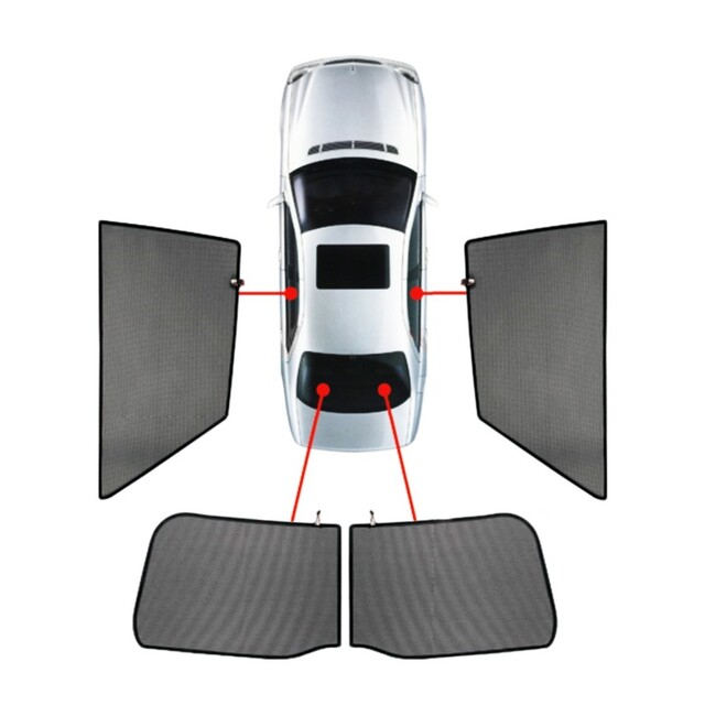 CarShades - ΚΟΥΡΤΙΝΑΚΙΑ  CAR SHADES ΓΙΑ ALFA ROMEO GIULIETTA 940 5D 2010+ - 4 ΤΕΜ. (PVC.AR-GIUL-5-A)