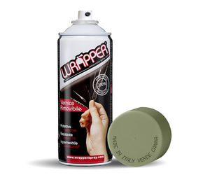 ΦΙΛΜ ΣΕ ΣΠΡΕΥ WRAPPER CAMOUFLAGE COLOURS ΠΡΑΣΙΝΟ ΜΠΑΜΠΟΥ 400ml – 1 ΤΕΜ.