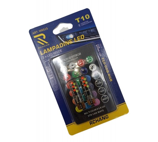 ΛΑΜΠΤΗΡΕΣ RGB T10-COB W06515-2
