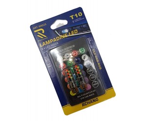 ΛΑΜΠΤΗΡΕΣ RGB T10-COB W06515-2