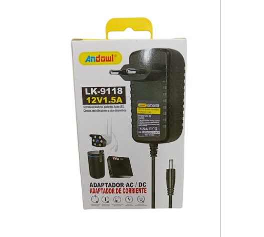 ΤΡΟΦΟΔΟΤΙΚΟ UNIVERSAL 12V/1.5A ANDOWL LK-9118
