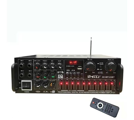 ΡΑΔΙΟΕΝΙΣΧΥΤΗΣ ΚΑΡΑΟΚΕ 240W AV-MP326BT