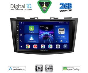 DIGITAL IQ BXC 3685_CPAA (9inc) MULTIMEDIA TABLET for SUZUKI SWIFT mod. 2011-2016