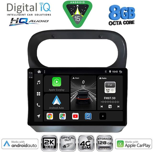 DIGITAL IQ BXK 20559_CPAA (9inc) MULTIMEDIA TABLET for RENAULT TWINGO mod. 2007-2014