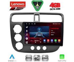 LENOVO SSQ 9187_CPA (9inc) MULTIMEDIA TABLET for HONDA CIVIC 4D mod. 2001-2006