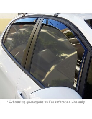 ΑΝΕΜΟΘΡΑΥΣΤΕΣ ΓΙΑ VW SHARAN 5D 1995-2010/ SEAT ALHABRA 1996-2010/ FORD GALAXY 1996-2010 ΣΕΤ ΑΥΤΟΚΙΝΗΤΟΥ ΑΠΟ ΕΥΚΑΜΠΤΟ ΦΙΜΕ ΠΛΑΣΤΙΚΟ HEKO - 4 ΤΕΜ.