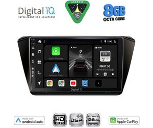 DIGITAL IQ BXF 7605_CPAA (10inc) MULTIMEDIA TABLET for SKODA SUPERB mod. 2015-2023