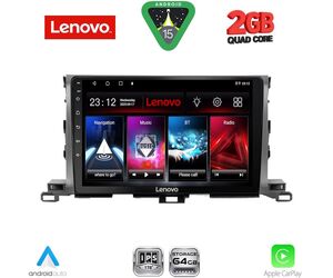 LENOVO LVD 2700_CPA (10inc) MULTIMEDIA TABLET for TOYOTA HIGHLANDER mod. 2014-2019