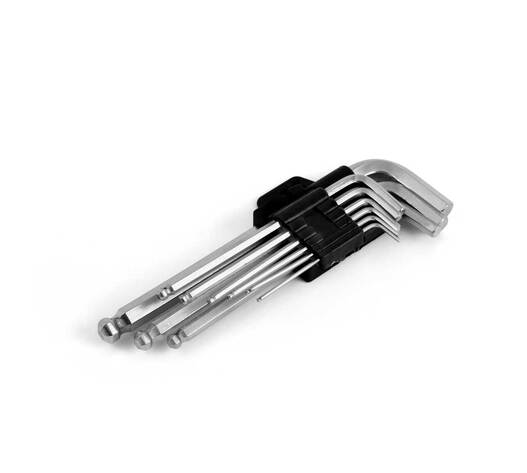Amio - Σετ Κλειδιά τύπου Allen Imbus μήκος 125mm TKS - 9 τεμ. (01041/AM)