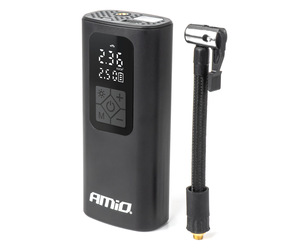 Amio - ΚΟΜΠΡΕΣΕΡ ΑΕΡΑ ΜΕ USB-C 10BAR 150PSI 20L/MIN 40W ΜΕ ΨΗΦΙΑΚΗ ΟΘΟΝΗ & ΦΑΚΟ LED 1ΤΕΜ. (04377/AM)