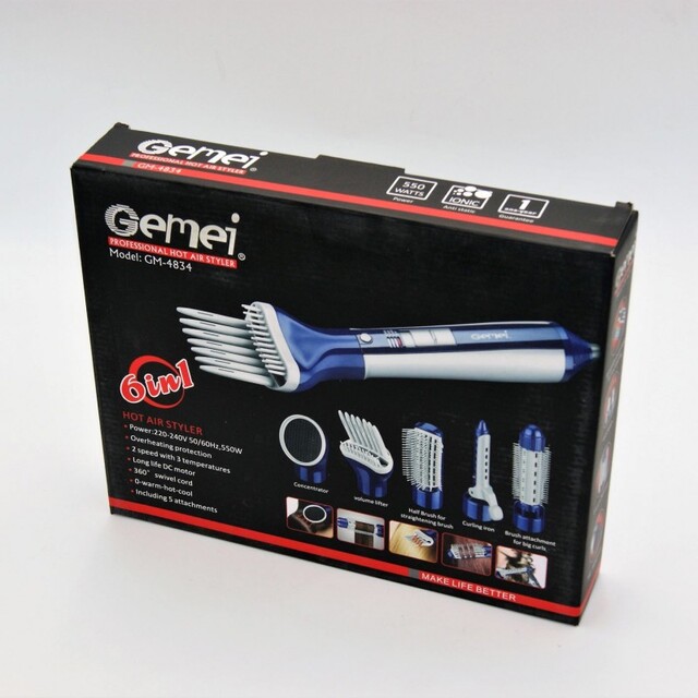 ΣΕΤ ΠΙΣΤΟΛΑΚΙ ΜΑΛΛΙΩΝ 6σε1 GEMEI CA-GM-4834