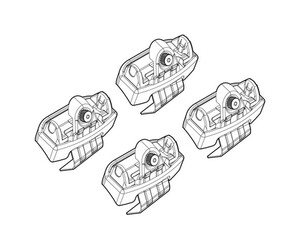 ΑΚΡΑ ΓΙΑ ΜΠΑΡΕΣ NORDRIVE ΓΙΑ AUDI A1 5D SPORTBACK 11/18+ KIT