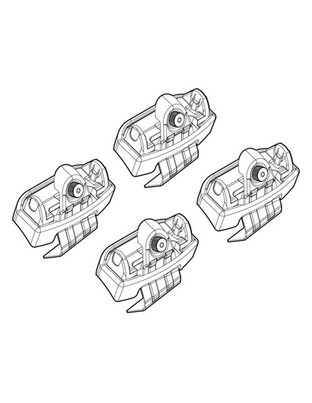 ΑΚΡΑ ΓΙΑ ΜΠΑΡΕΣ NORDRIVE ΓΙΑ AUDI A1 5D SPORTBACK 11/18+ KIT