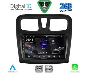 DIGITAL IQ RSF 4108SQ_CPA (9inc) MULTIMEDIA TABLET for DACIA LOGAN – SANDERO mod. 2012-2019