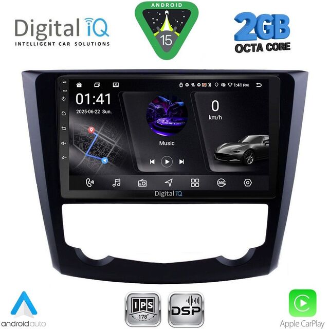 DIGITAL IQ RSF 4549_CPA (9inc) MULTIMEDIA TABLET for RENAULT KADJAR mod. 2015-2022
