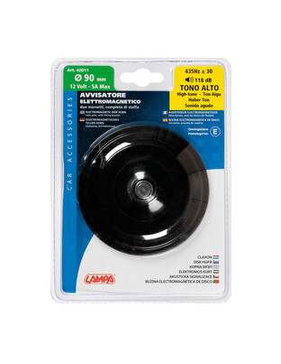 ΚΟΡΝΑ 12V 5A/435Hz/118dB 90mm (ΑΠΛΟ ΜΠΙΠ)