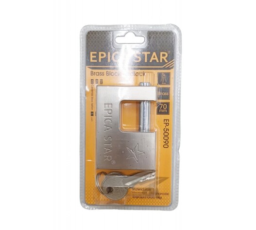 ΚΛΕΙΔΑΡΙΑ ΑΣΦΑΛΕΙΑΣ ΜΕ ΤΑΚΟ 70mm EPICA STAR EP-50090