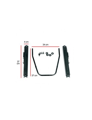 ΣΙΔΗΡΟΔΡΟΜΟΣ ΔΙΠΛΟΣ ΚΑΘΙΣΜΑΤΩΝ UNIVERSAL KIT  SIMONI RACING - 1ΤΕΜ