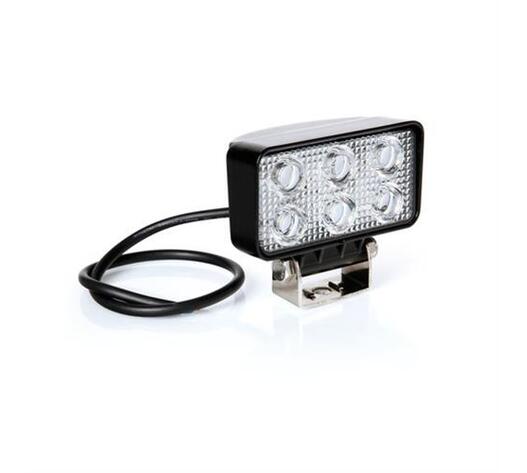 ΠΡΟΒΟΛΕΑΣ ΕΡΓΑΣΙΑΣ WL-2 18W 1200LM  ΜΕ 6 LED ΚΑΡΦΙ 10-30V/21W 6.000K (111 x 95 x 56 mm) -1ΤΕΜ.