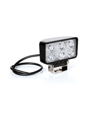 ΠΡΟΒΟΛΕΑΣ ΕΡΓΑΣΙΑΣ WL-2 18W 1200LM  ΜΕ 6 LED ΚΑΡΦΙ 10-30V/21W 6.000K (111 x 95 x 56 mm) -1ΤΕΜ.