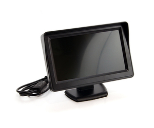 Amio - Universal Οθόνη Τεχνολογίας TFT LCD τύπου Αναδιπλούμενη διάσταση 4.3 ιντσών τάση λειτουργίας 12V για Επιβατικά Αυτοκίνητα - 1 τεμ. (01020/AM)