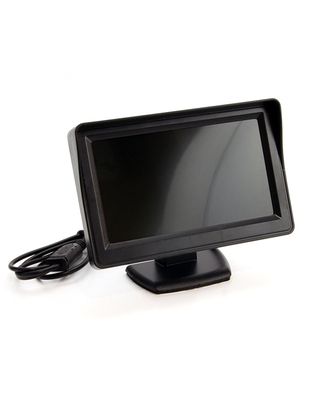 Amio - Universal Οθόνη Τεχνολογίας TFT LCD τύπου Αναδιπλούμενη διάσταση 4.3 ιντσών τάση λειτουργίας 12V για Επιβατικά Αυτοκίνητα - 1 τεμ. (01020/AM)