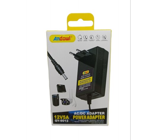 ΤΡΟΦΟΔΟΤΙΚΟ UNIVERSAL 12V/5A ANDOWL QY-9012