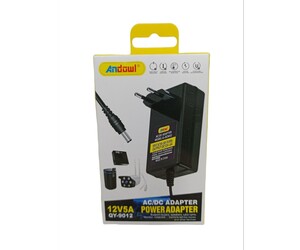 ΤΡΟΦΟΔΟΤΙΚΟ UNIVERSAL 12V/5A ANDOWL QY-9012