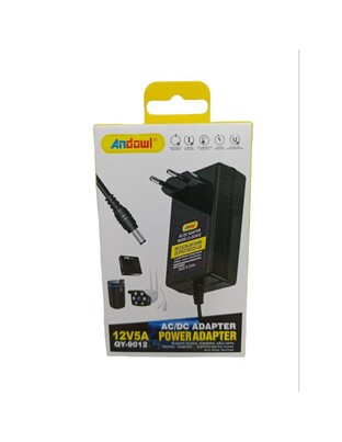 ΤΡΟΦΟΔΟΤΙΚΟ UNIVERSAL 12V/5A ANDOWL QY-9012