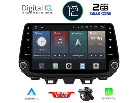 DIGITAL IQ X436_GPS (9'' DECK) MULTIMEDIA SYSTEM for HYUNDAI TUCSON mod. 2019-2022
