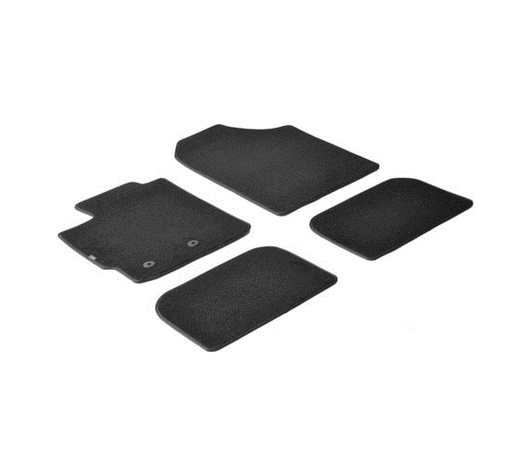 ΠΑΤΑΚΙΑ EXECUTIVE ΜΟΚΕΤΑ ΓΙΑ TOYOTA URBAN CRUISER 05/2009-09/2014 / TOYOTA YARIS 3D 01/2006-09/2011 / TOYOTA YARIS 5D 01/2006-09/2011 ΣΕ ΜΑΥΡΟ ΧΡΩΜΑ ME ΚΟΥΜΠΩΜΑΤΑ LAMPA - 4 ΤΕΜ.